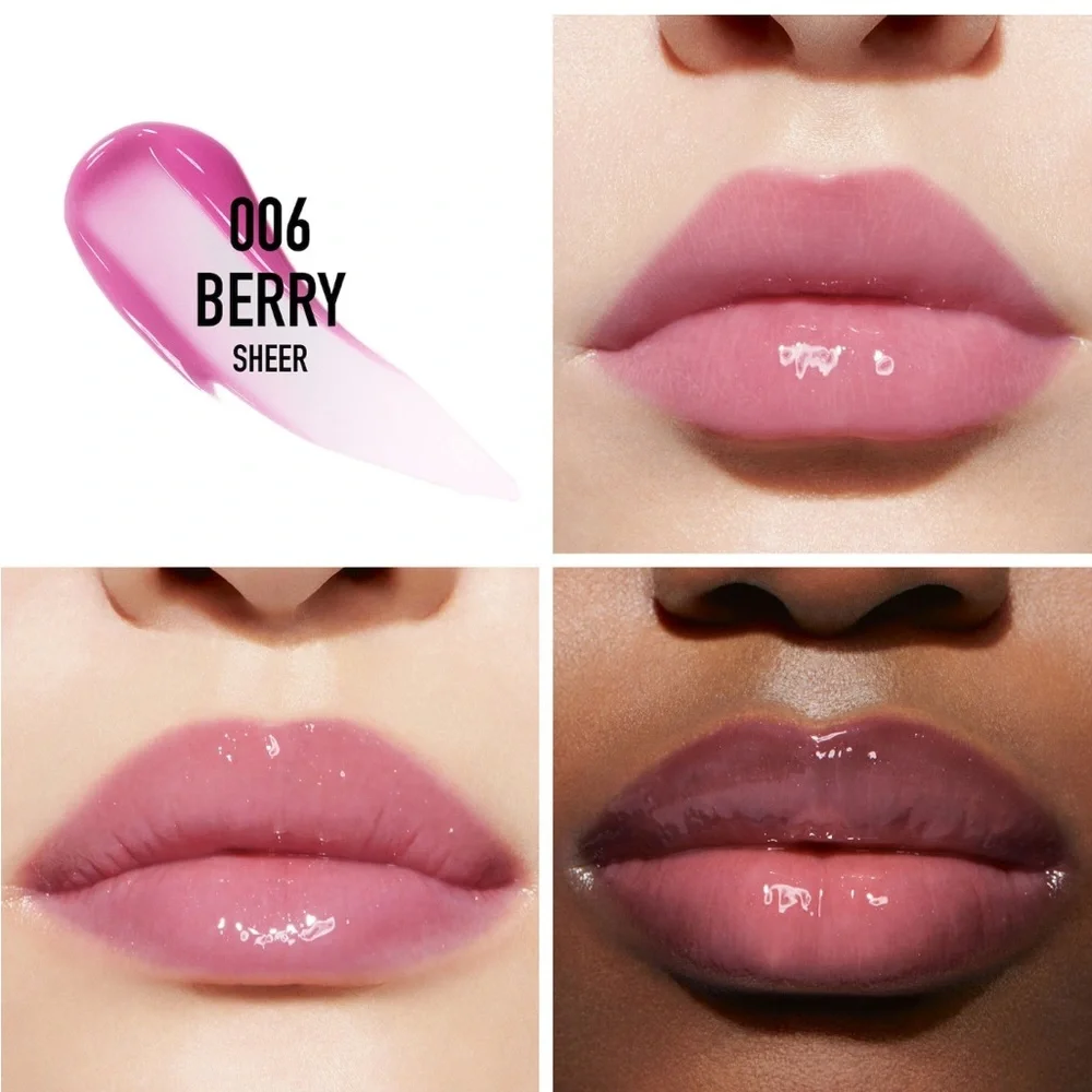 Dior 💄Addict Lip Maximizer Lip Plumping Tinted Gloss -Berry Shade #6 NWOB